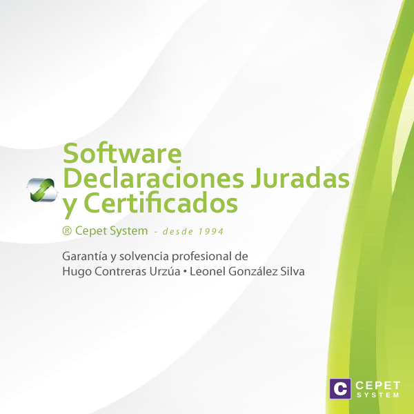 Logo Declaraciones Juradas Cepet System