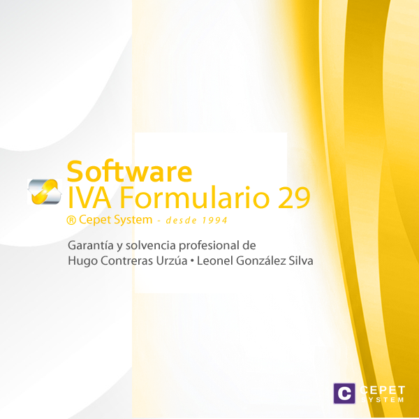 Caratula IVA FORMULARIO 29 Cepet System