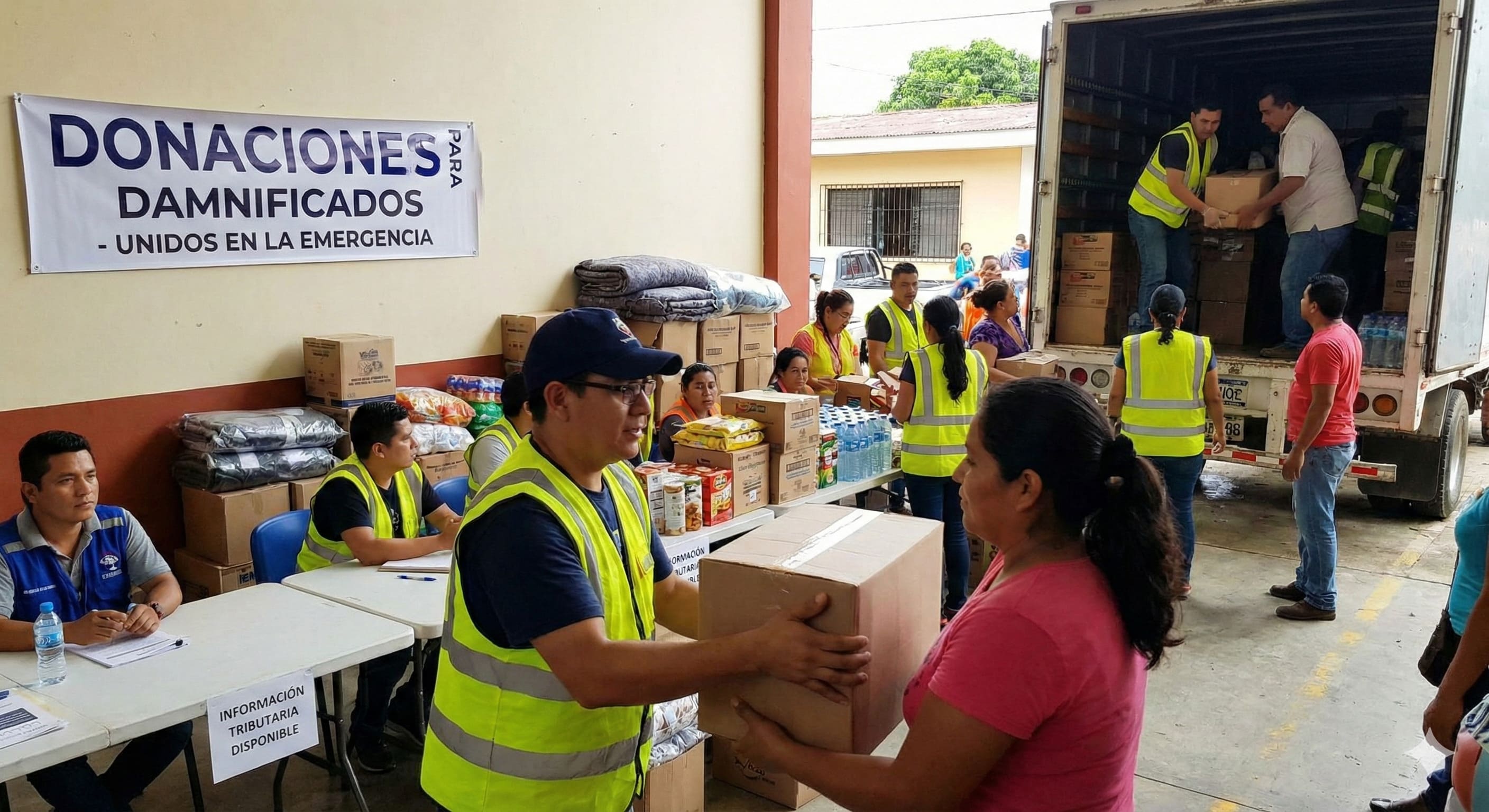 DONACIONES A DAMNIFICADOS Y SUS EFECTOS TRIBUTARIOS